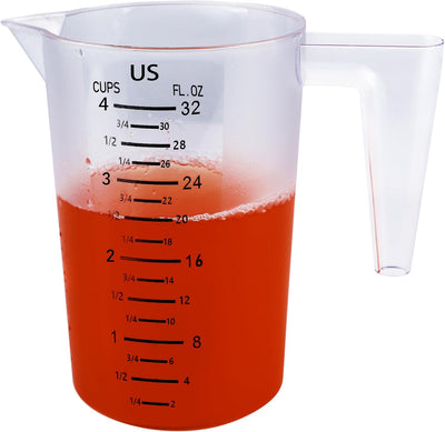 Tazas medidoras 4 tazas 32oz grado alimenticio para cocina