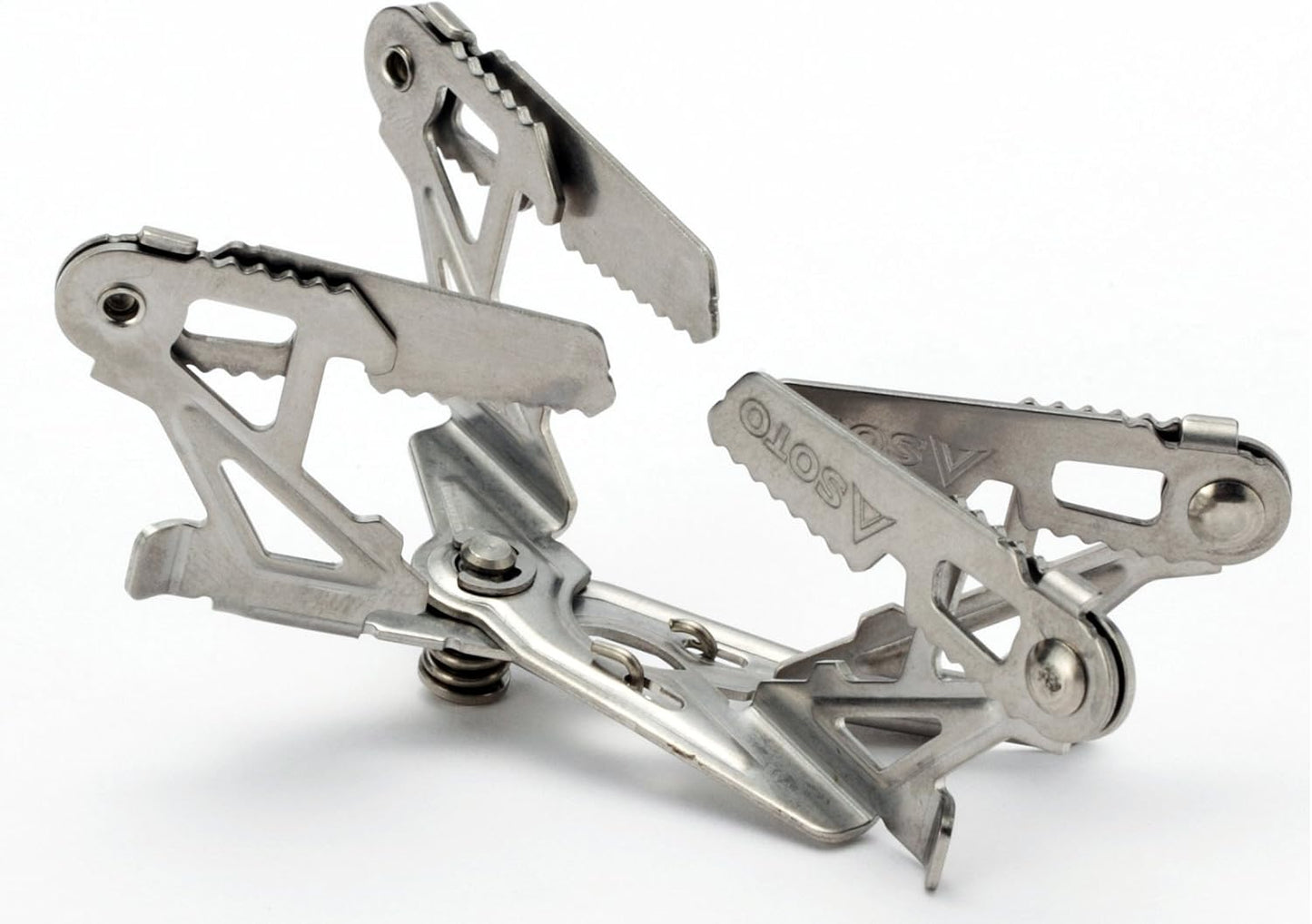Soporte estufa acero inox ligero estable