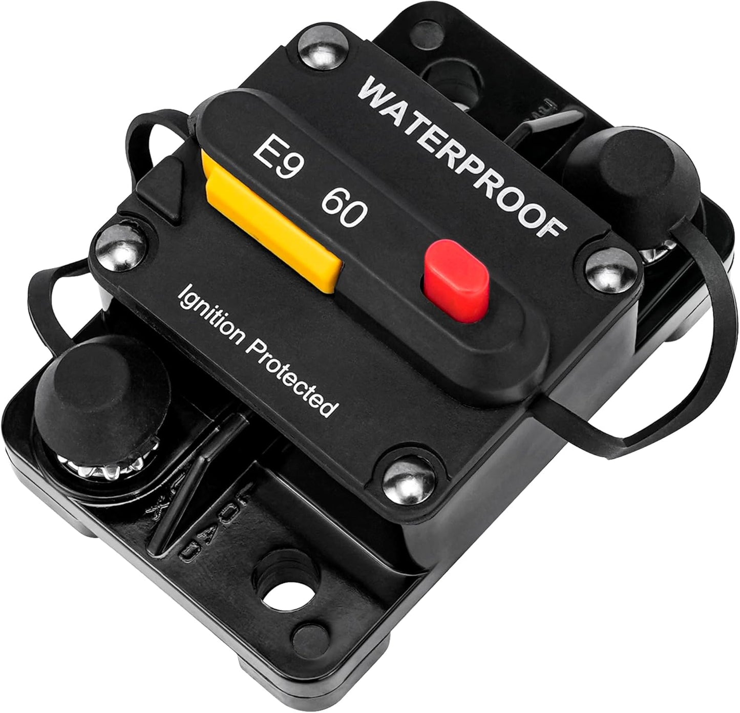 Disyuntor 12V-48V CC con interruptor y lámpara 60A