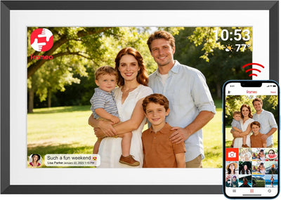 Marco fotos digital 10.1pulg WiFi 32GB pantalla IPS