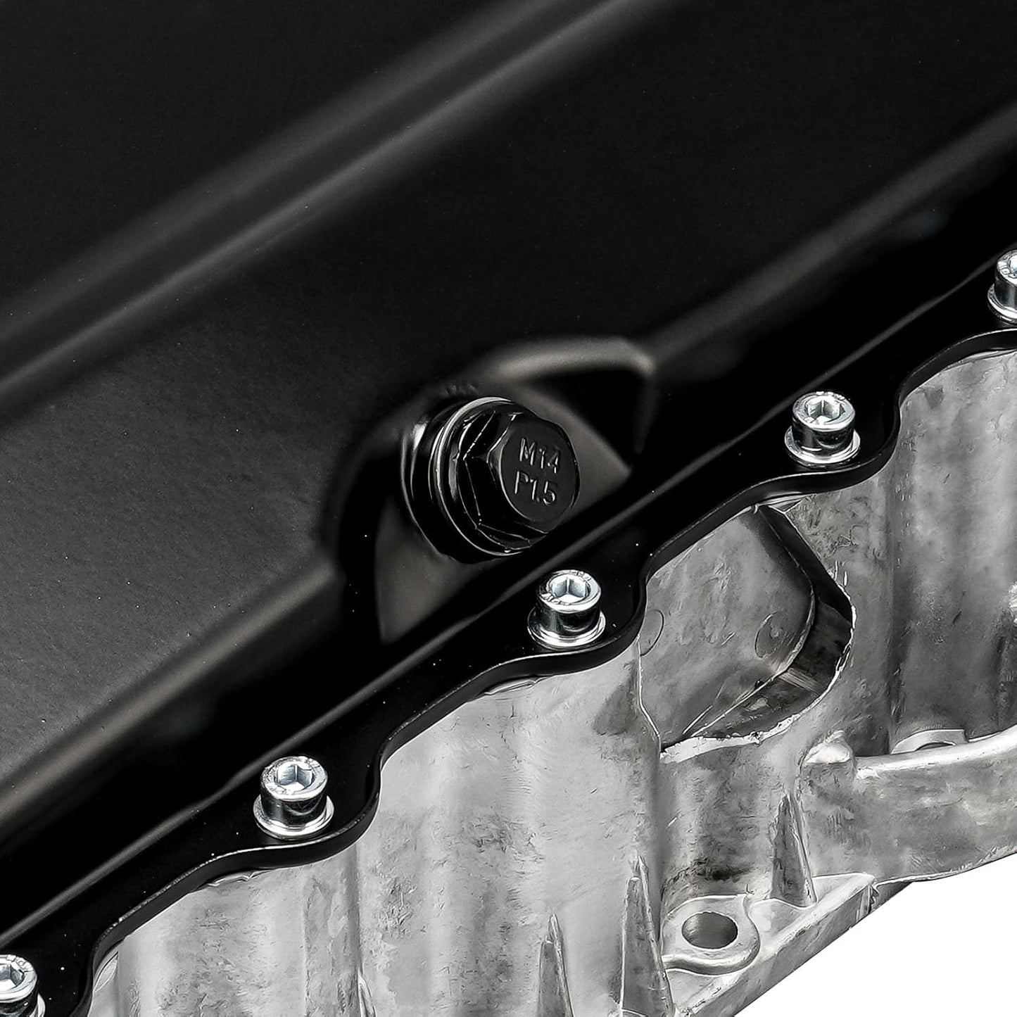 Cárter aceite motor VW Jetta 11-15 con tapón drenaje