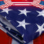 Bandera EE.UU. 4x6ft estrellas bordadas rayas cosidas duradera