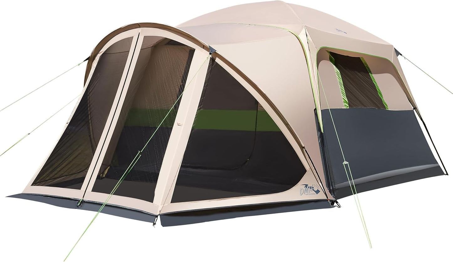 Carpa camping 6/8/10 personas porche mosquitero