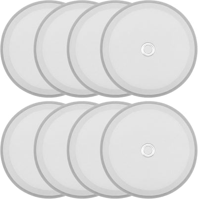 8 Filtros Prensa Francesa Acero Inox 4pulg 34oz