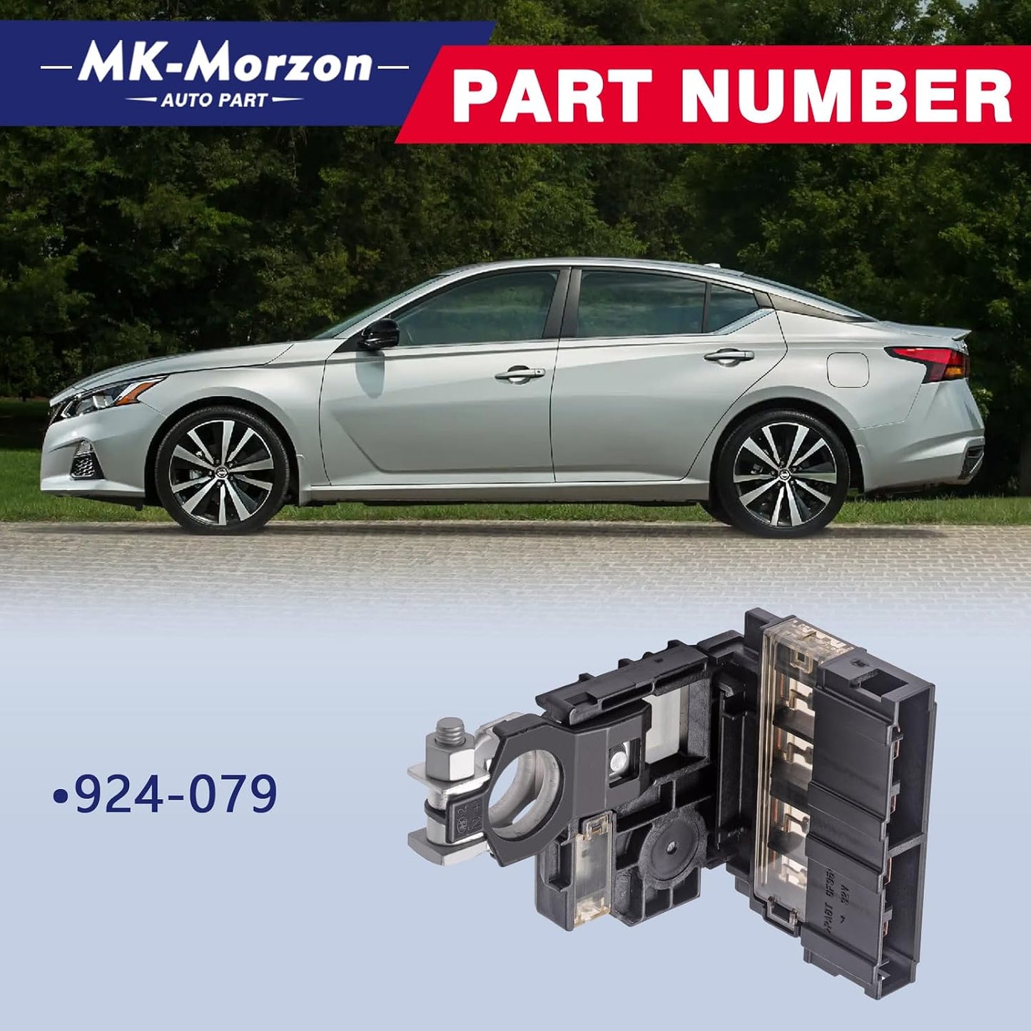 Fusible terminal batería positivo comp Nissan Altima 07-13
