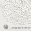 2 lb guijarros blancos para suculentas y cactus 3/8pulg