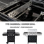 Repuesto quemador Charbroil Advantage 3 pzas