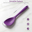 Cuchara silicona flexible para cocina antiadherente