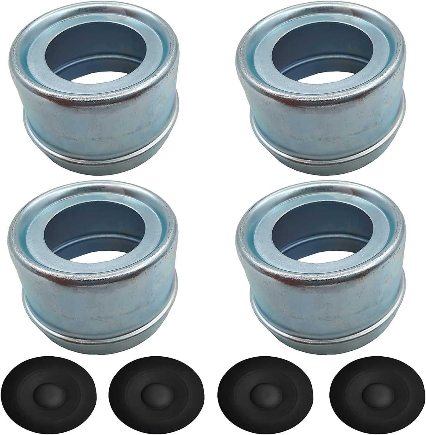 Tapa antipolvo eje remolque 4 tapones goma Dexter