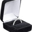 Caja terciopelo para anillo regalo compromiso elegante