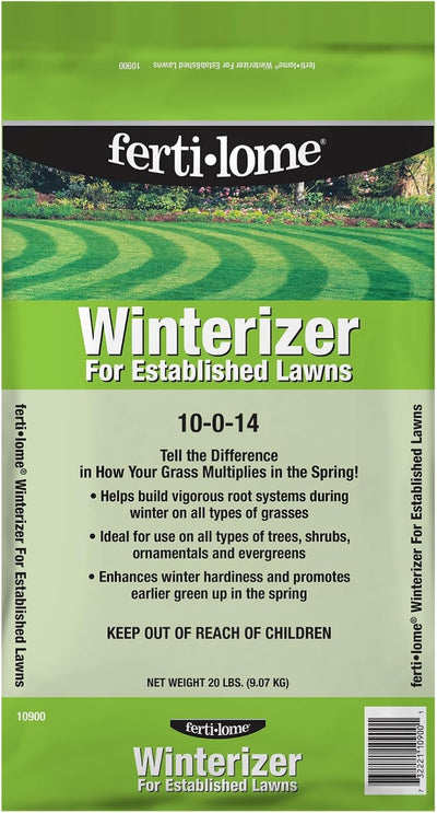 Winterizer para césped establecido 10-0-14 20lb