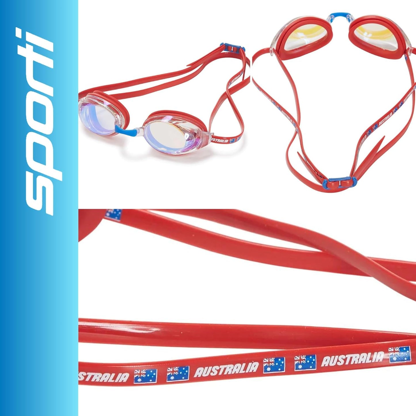 Gafas natación unisex antivaho varias diseños