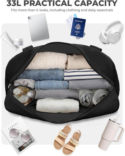 Bolsa Weekender Negro Medianoche Moda
