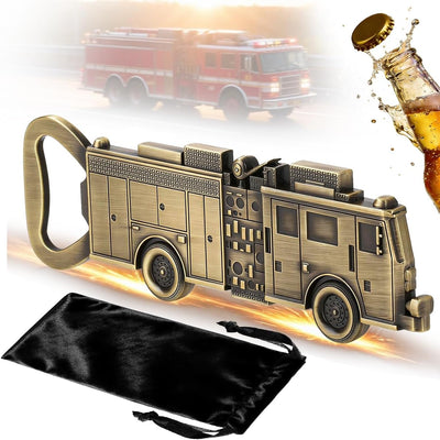 Abridor botella bombero bronce regalo dia padre