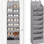 Organiz. zapatos para puerta y pared gris 1 pack
