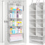 Organiz. puerta colgante 5 niveles 10 bolsillos malla 100lbs