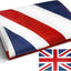 Bandera Reino Unido 3x5ft lona 4 filas costuras ojales