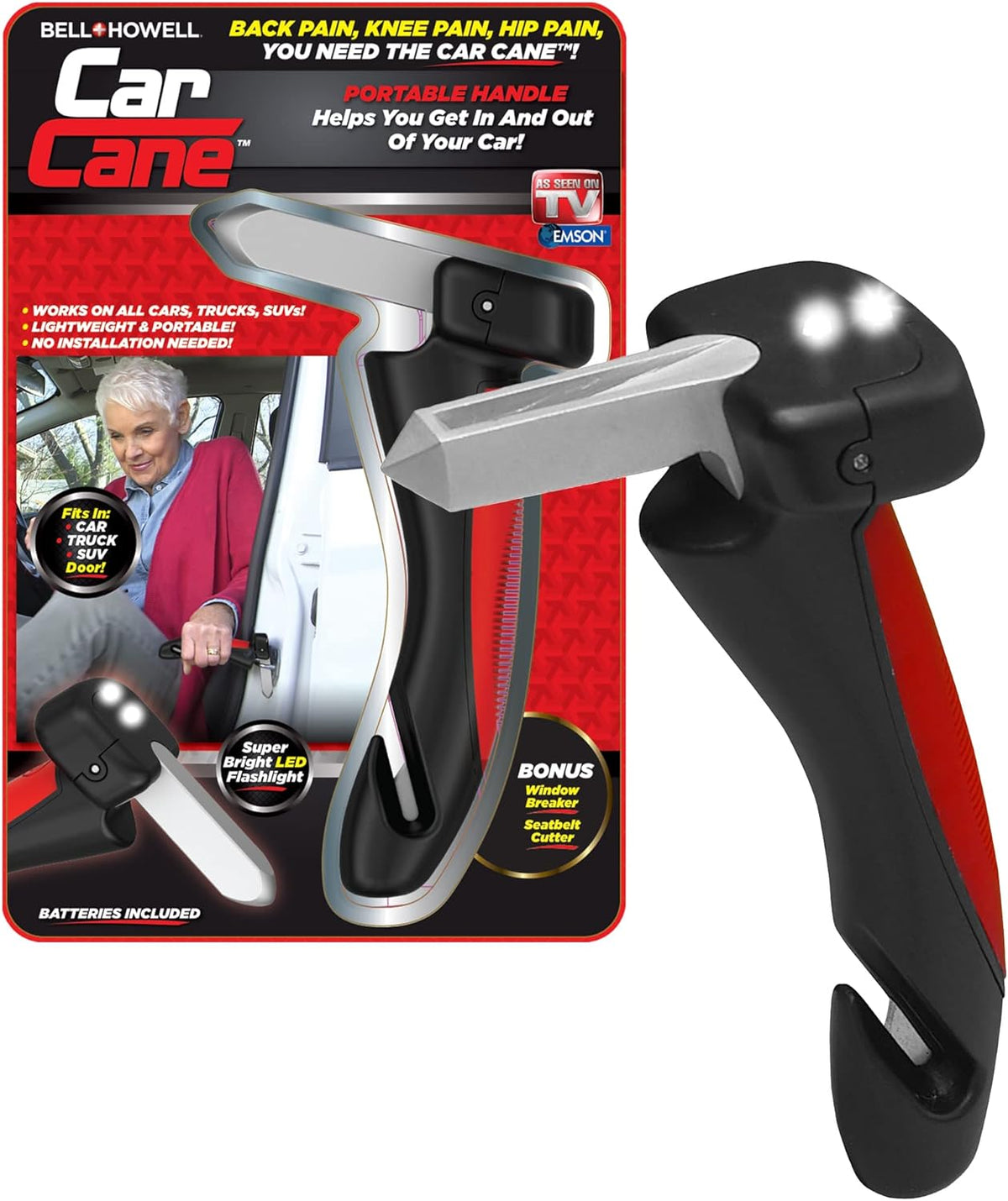 Bastón portátil para automóvil