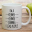 Taza cerámica humor militar oficial 11oz regalo para él