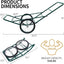 Carrito caza metal plegable 550lb resistente