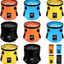 8 Cubo plegable 5gal 20L con asa para campamento playa