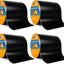 Cinta butilo cubierta 4x16ft resistente agua 4 rollos
