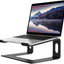 Soporte ergonómico para portátil 10-15.6pulg aluminio negro