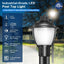 Luz LED poste exterior 80W 11200LM IP65 ajustable