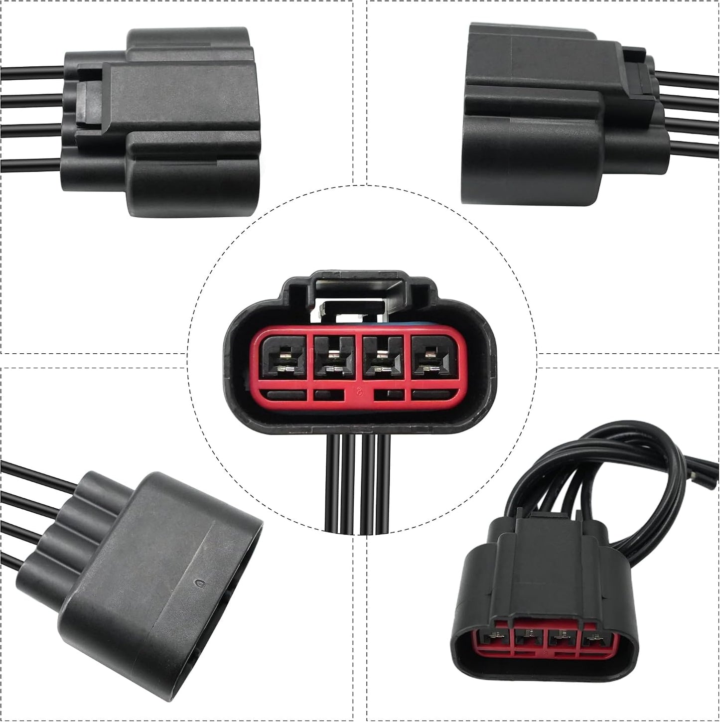 Conector motor ventilador HVAC comp Ford F150 Fiesta