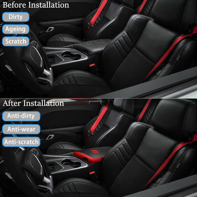 Funda reposabrazos Dodge Challenger 15-23 resistente