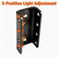 Soporte acoplador remolque 3 posiciones acero e-coat