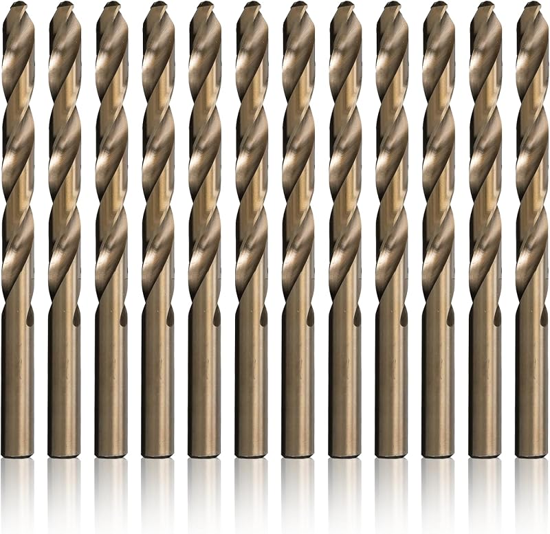 Broca cobalto resistente set 12 pzas