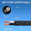 Cable 6AWG 2C 26pies 600V para motor luces cargadores