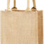 Bolsas arpillera yute reutiliz. para compras bodas regalos