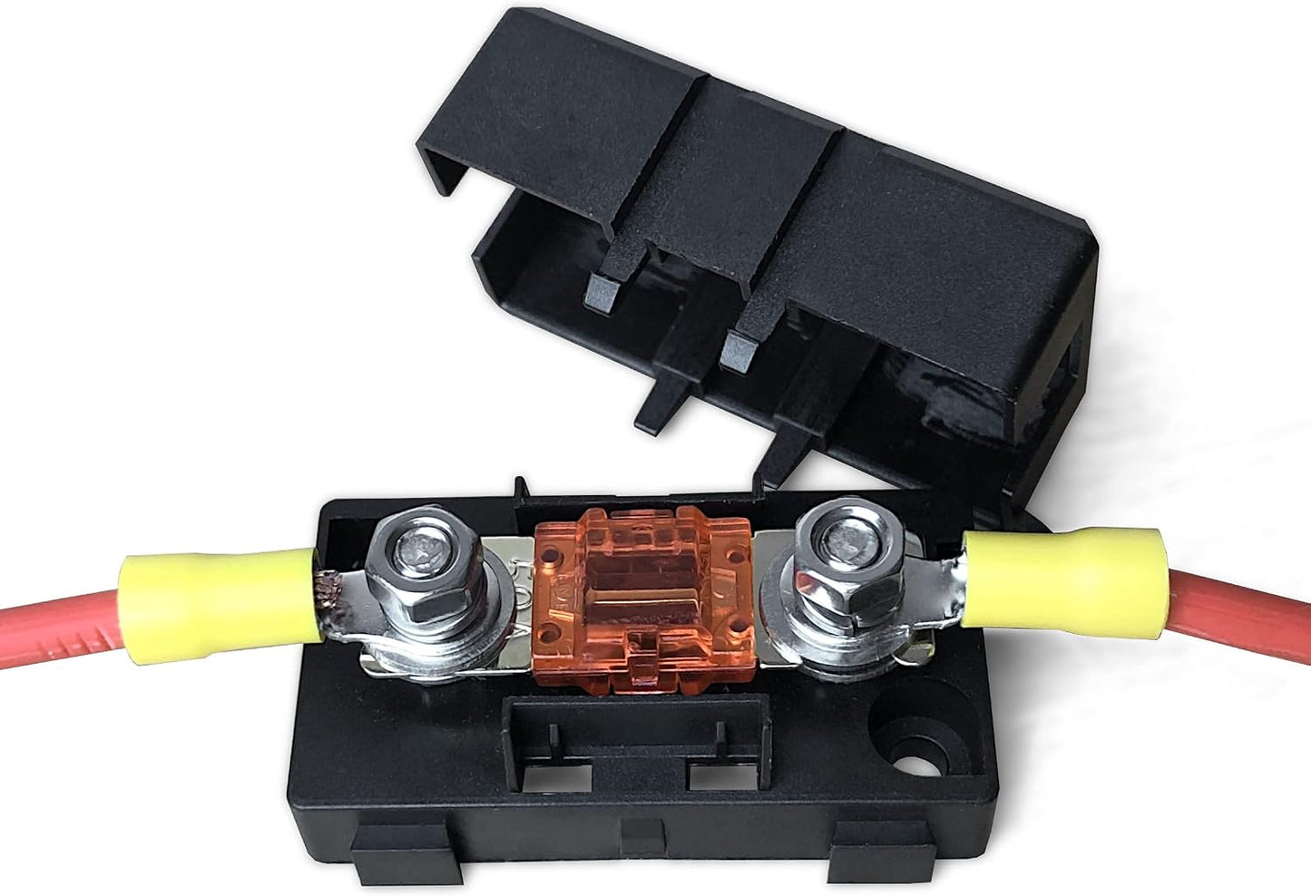 Portafusibles Mini-ANL/MIDI con tapa y espárragos