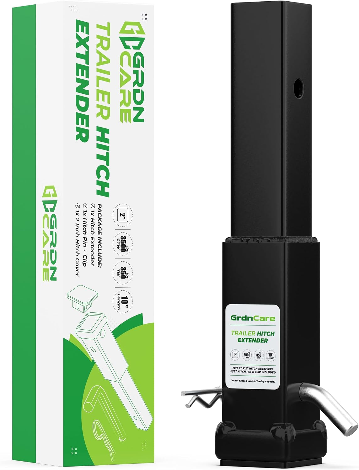 Extensor enganche remolque acero aleado 10pulg 3500GTW