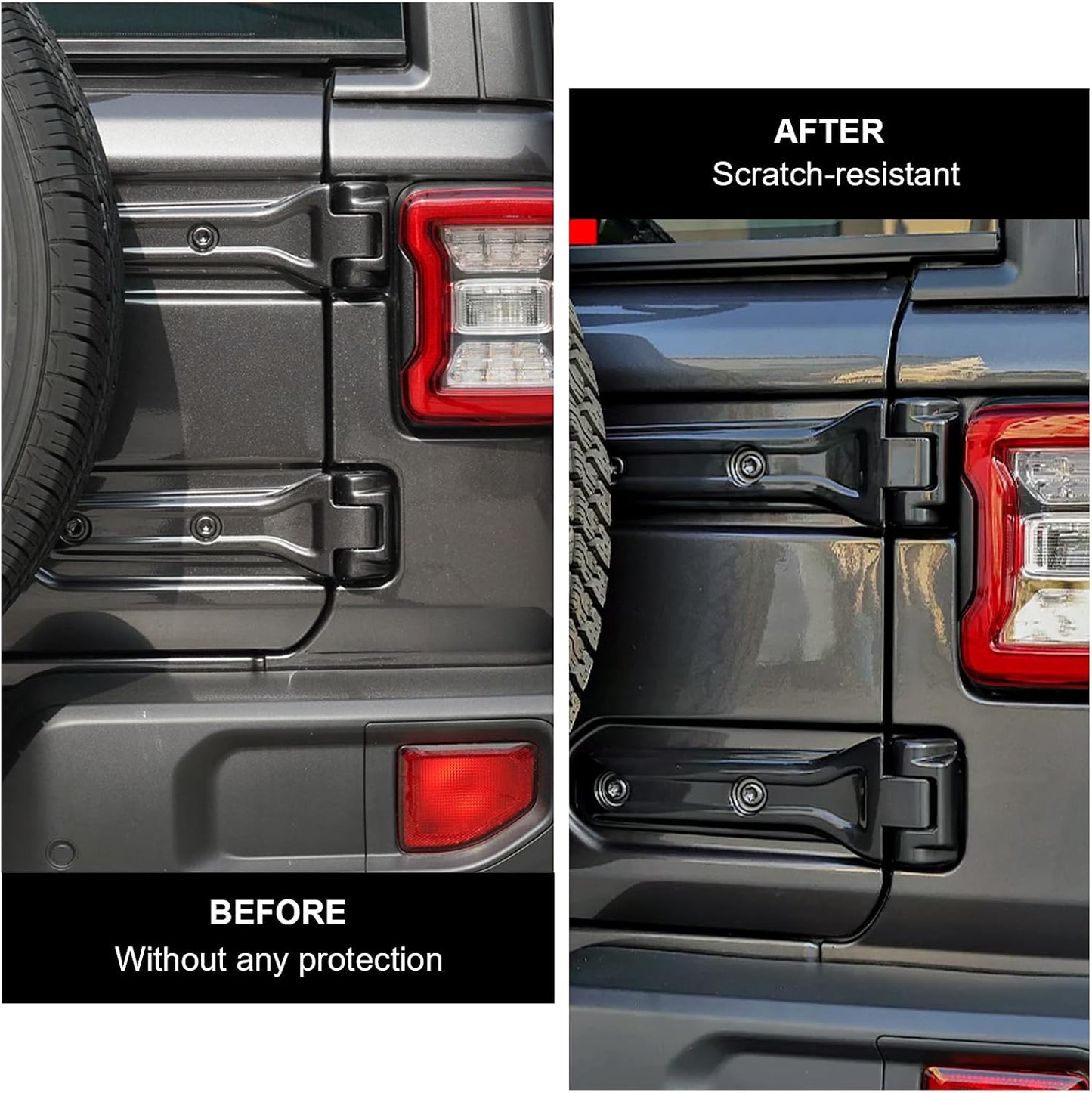Cubierta bisagra puerta Jeep Wrangler JL JLU 2018-23
