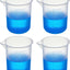 4 Vasos Silicón Dispensador Detergente Reutilizable