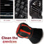 Cepillo interior auto cerdas suaves estante herramientas