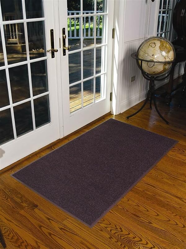 Tapete Polynib entrada vestíbulo 3x4ft marrón