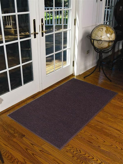 Tapete Polynib entrada vestíbulo 3x4ft marrón