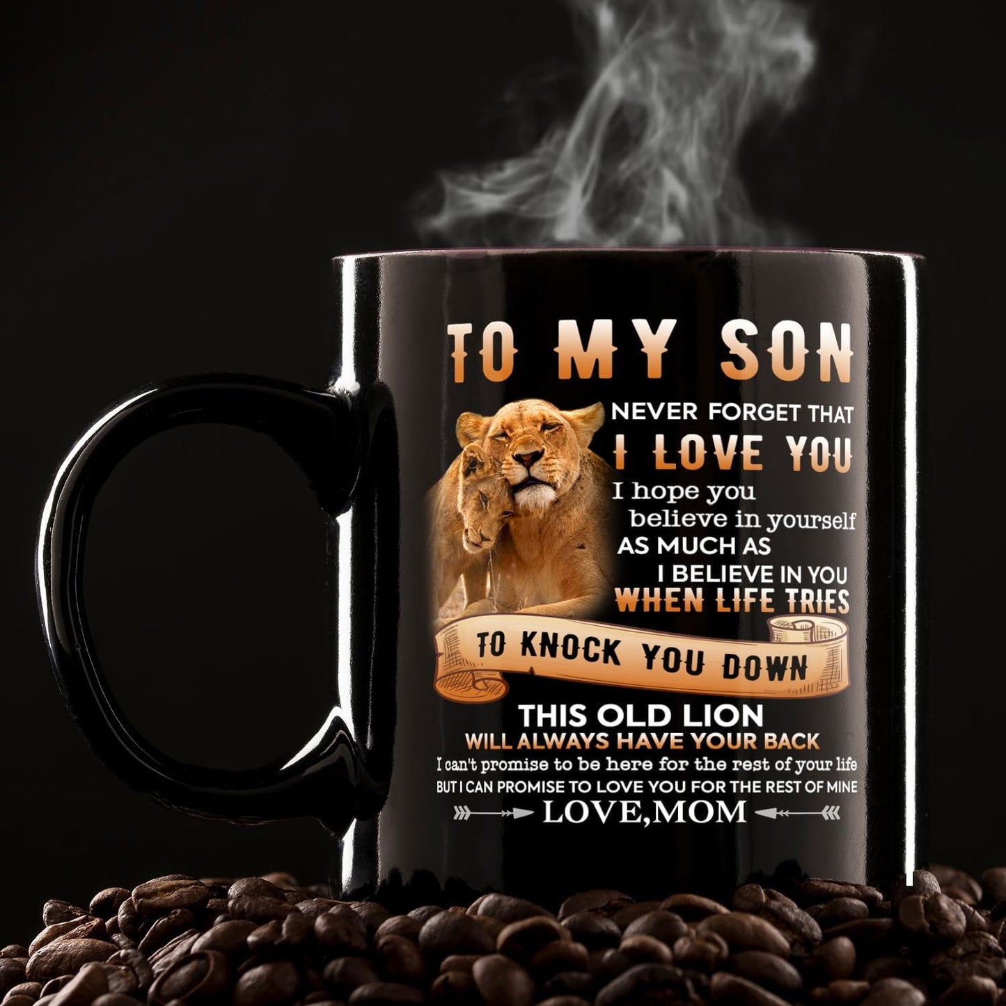 Taza café té 11oz regalo hijo mamá cumpleaños Navidad