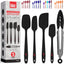 Set 4 Espátulas Silicona Antiadherente Apto Lavavajillas