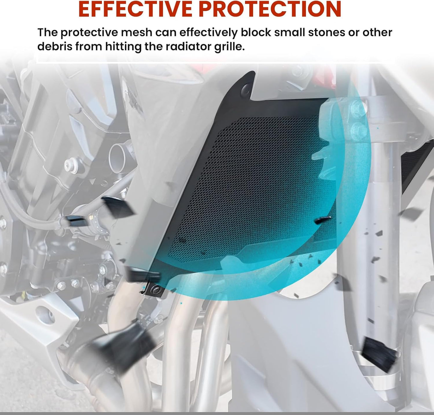 Funda protectora radiador Kawasaki Z900 17-23