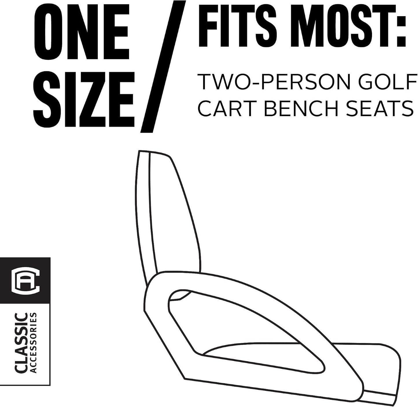 Manta asiento carrito golf cuadros Heritage