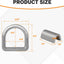 8 Anillos D 5/8 Soldados Ancla Amarre 18000lb Camión Barco