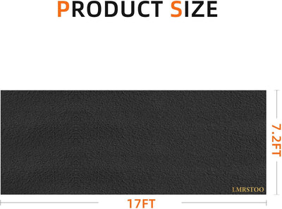 Estera piso garaje 17x7'4" absorbente impermeable duradero
