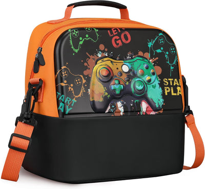 Bolsa almuerzo reutiliz. niños correa ajustable