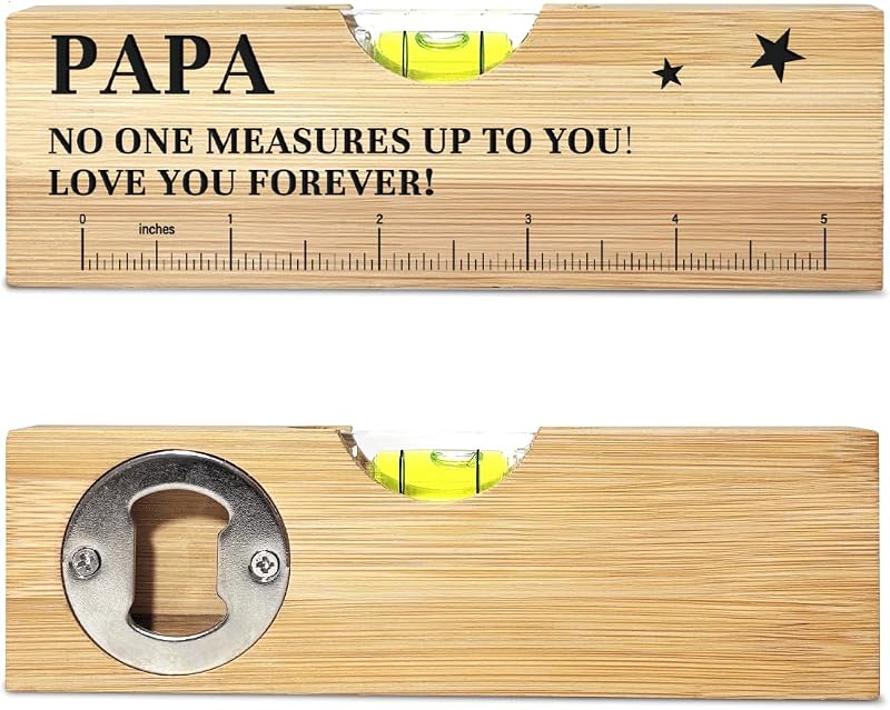 Regalos para papá día del padre cumpleaños madera espíritu