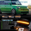 Luces señal giro LED Scion XA XB con lente ahumada